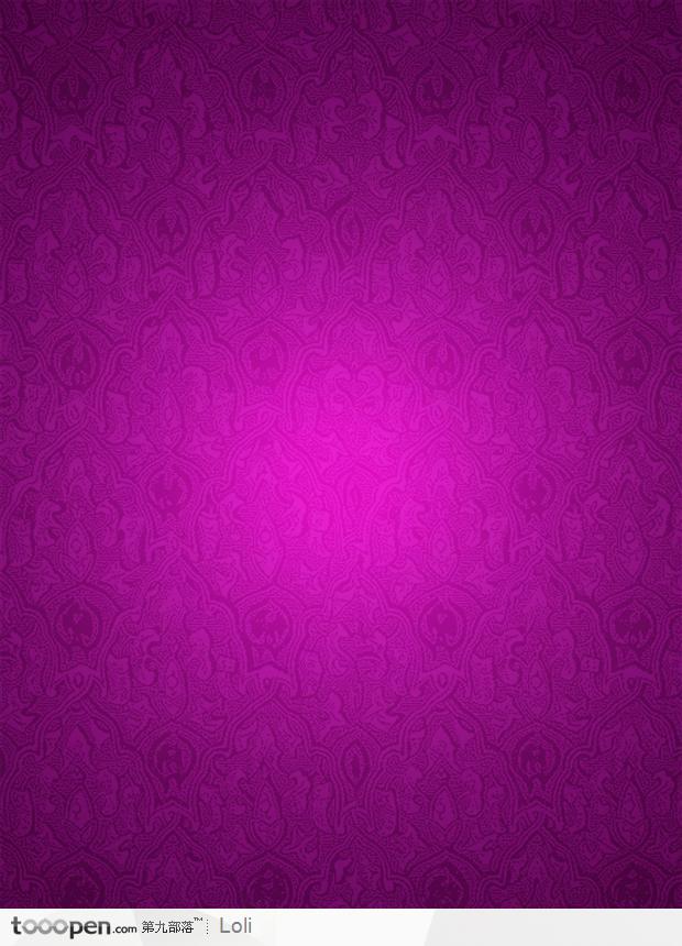 紫色的花纹背景