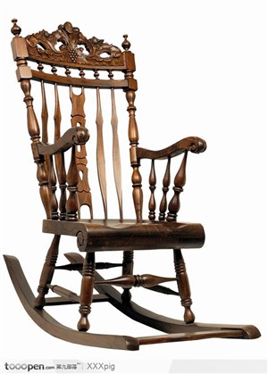 古老的欧式摇椅