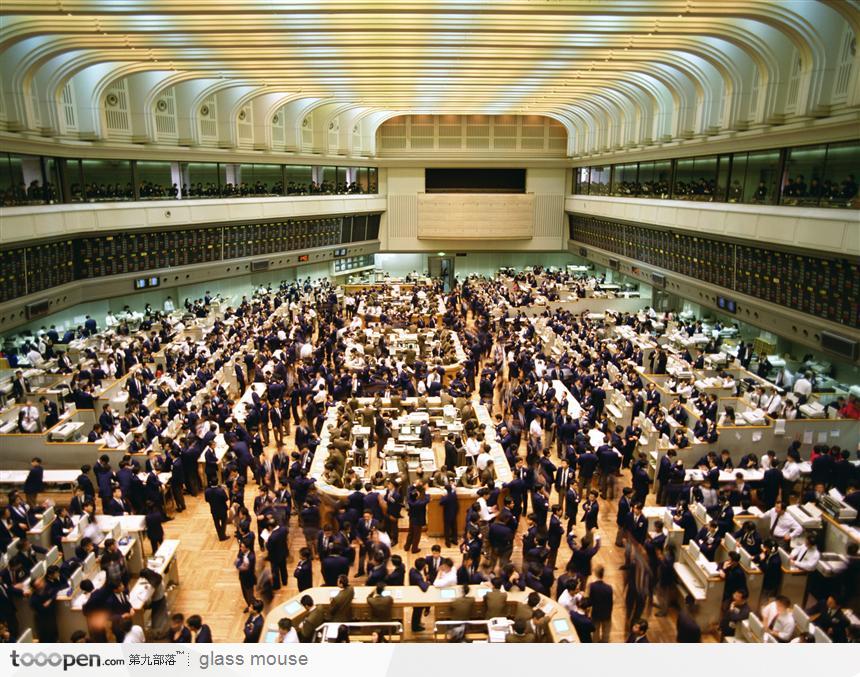 大型证券交易大厅