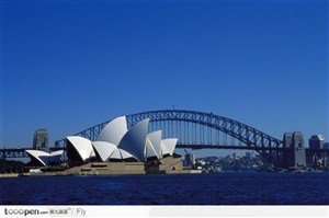 悉尼 城市全景 悉尼歌剧院 悉尼大桥