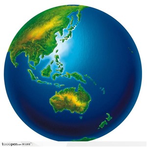 地球 立体地球 地球仪 地图 五大洲