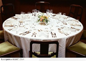 西式婚庆餐桌