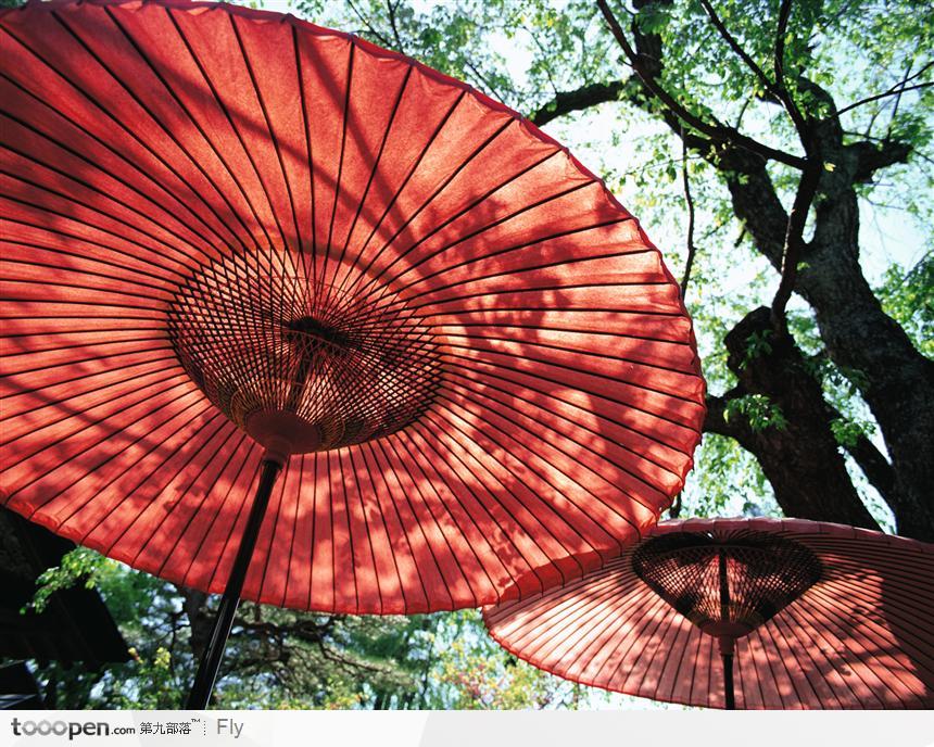 日本风情图片-日本伞