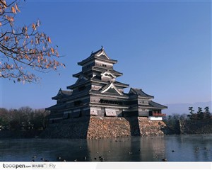日本日式古典建筑-塔