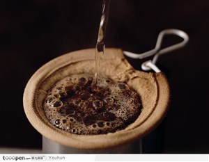 热水冲咖啡粉