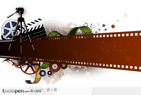 電影主題矢量素材
