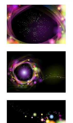 眩光背景矢量素材