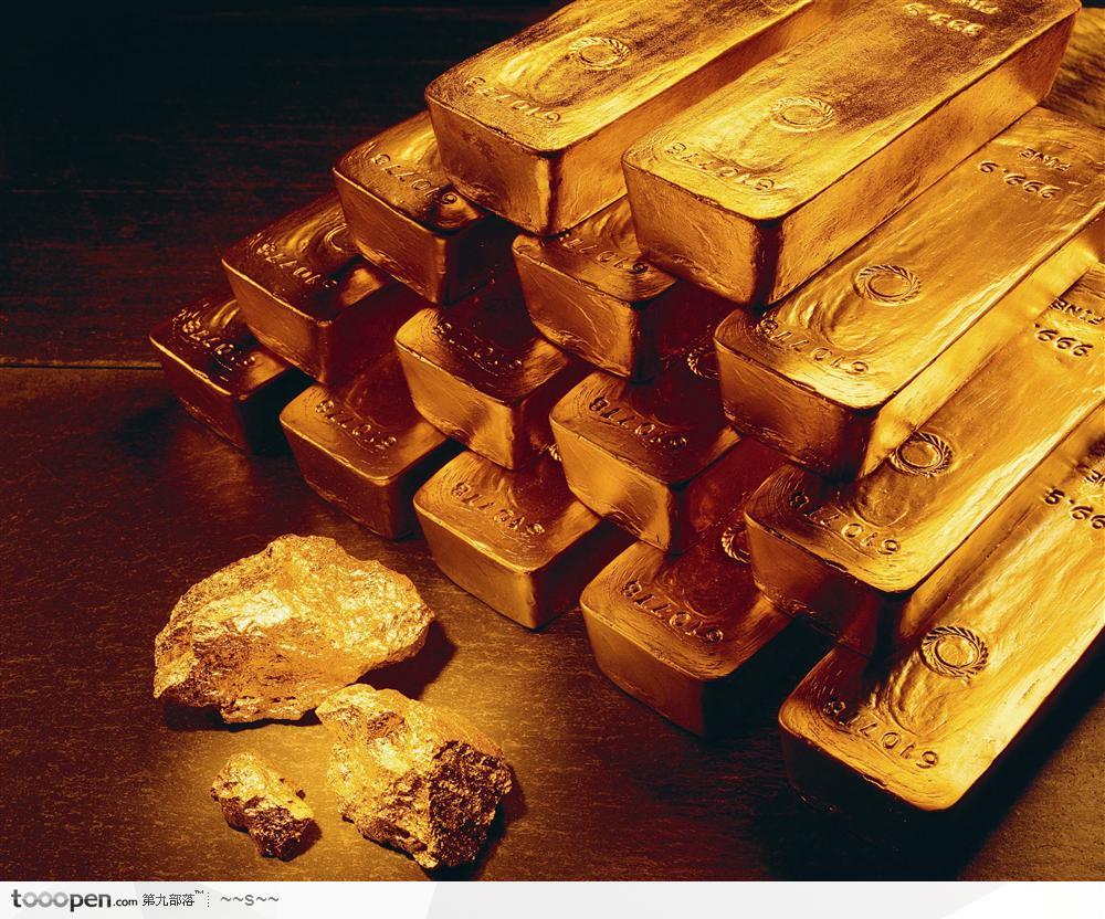 黄金和金币素材大图