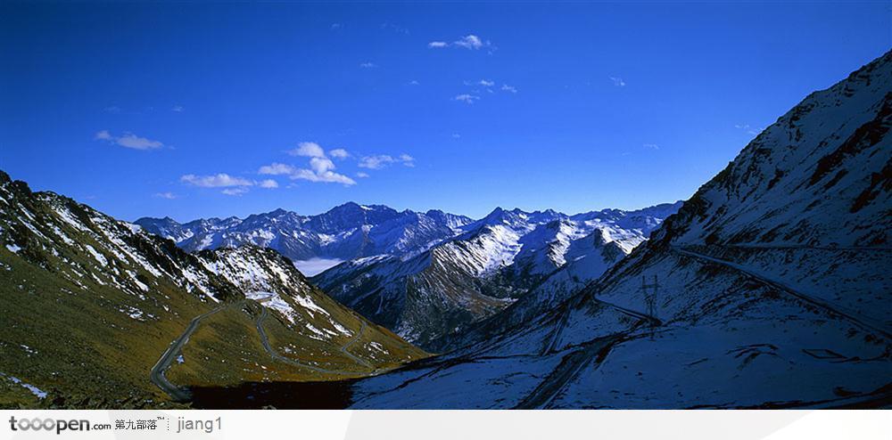 巴郎山的阴山与阳山