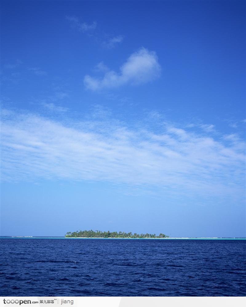 远处的海岛