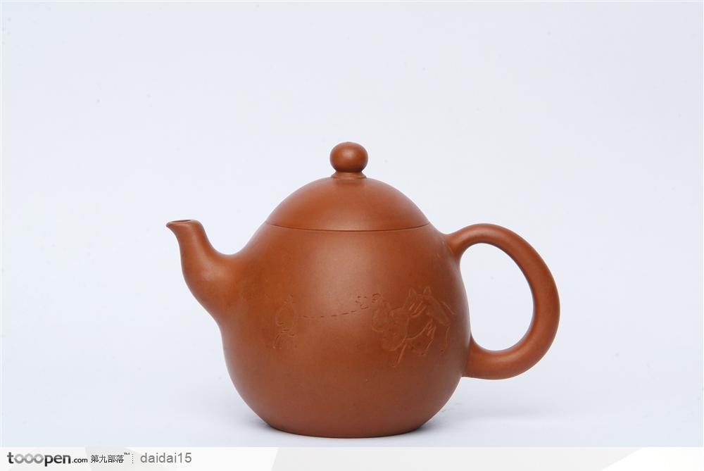 传统茶具-水滴状紫砂壶