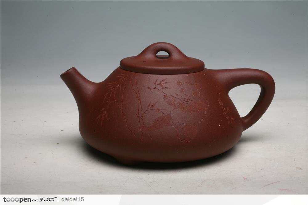 中华传统茶具-锥形紫砂壶