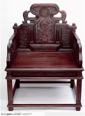 中华传统家具-木雕座椅