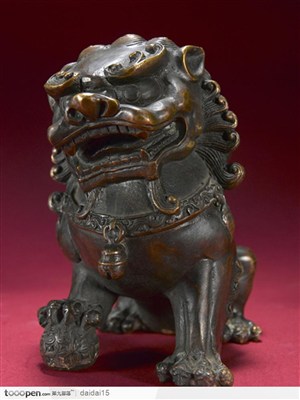 中国古代青铜器 狮子铜狮