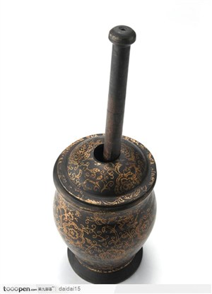 中国传统工艺品-镀金花纹青铜器 研磨