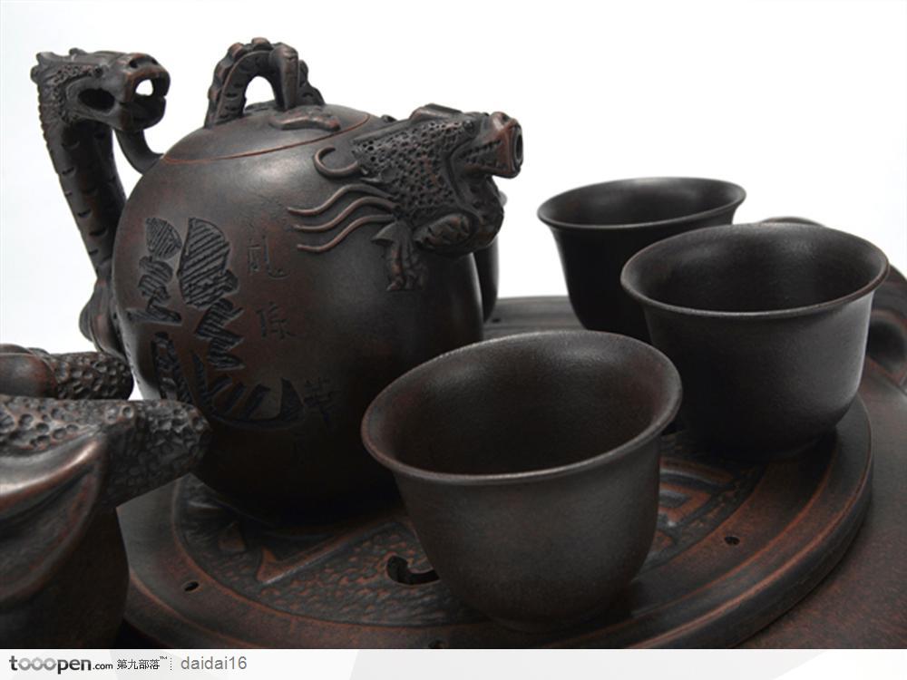 中华传统工艺品-紫砂壶茶具