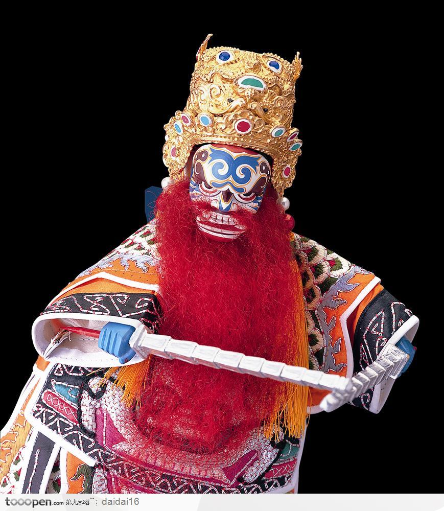 传统文化戏偶-天神杨戬