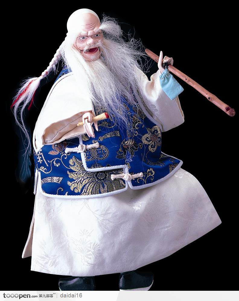 传统戏偶-白发老人