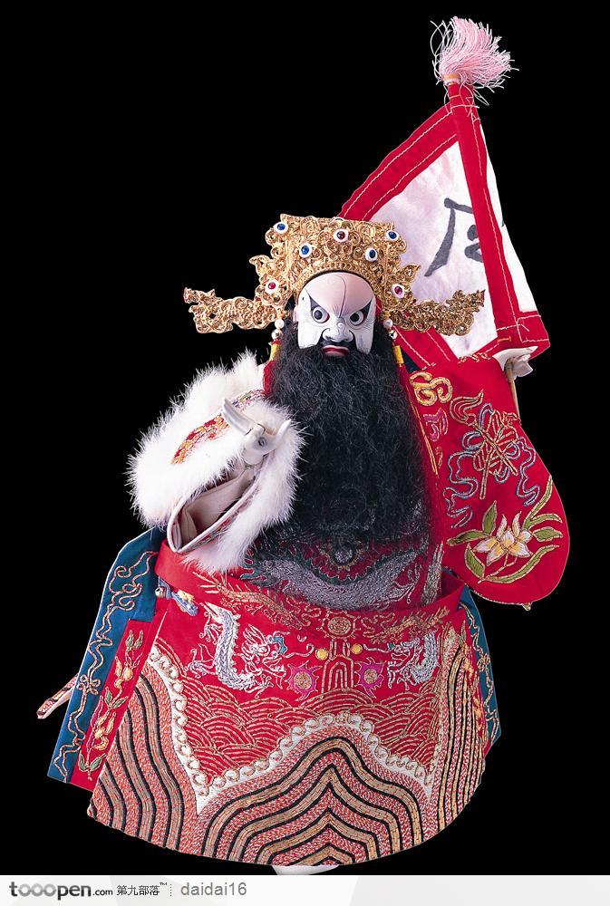 中华传统戏偶-严肃的武官