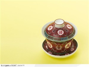 中华传统工艺品-合上的茶杯