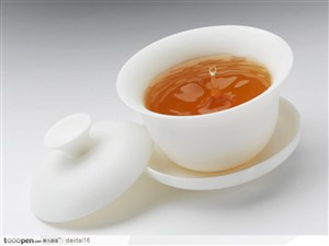 中华传统工艺品-白色茶杯