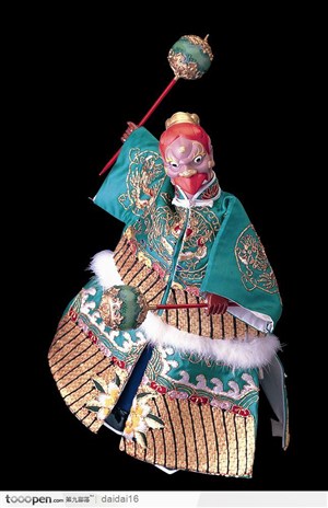 中华传统戏偶-天神雷正子