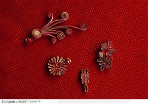 中华传统工艺-唐装扣子