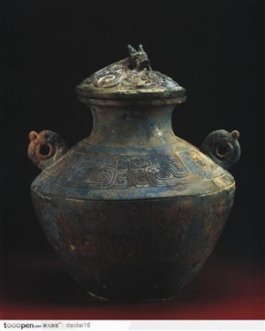 中华传统工艺-古老的青铜罐