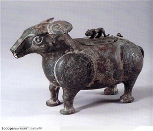 中华传统文化-青铜羚羊