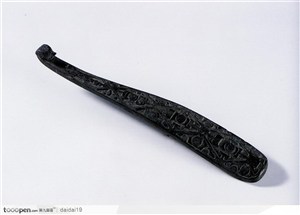 传统青铜器-雕刻精美的青铜棒