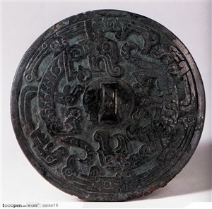 中华传统工艺-漂亮的青铜龙纹