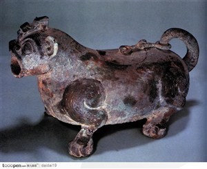 中华传统工艺-青铜神兽狮子