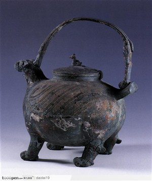 中华传统-神兽形酒壶