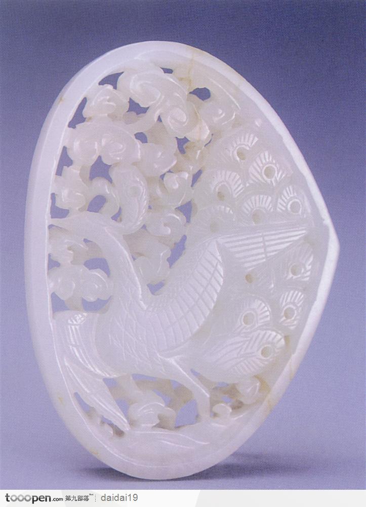中华传统-镂空雕刻的凤凰