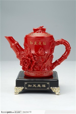 中华传统工艺品-精美的中国红茶杯