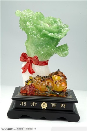 中华传统工艺-精美的玉白菜