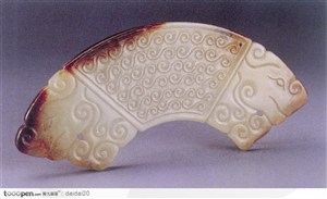 中华传统工艺-漂亮的拱形的玉臂