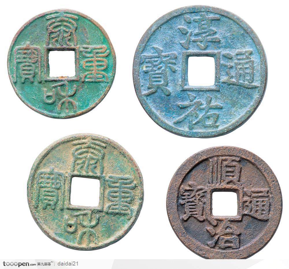 传统钱币-古老的青铜钱币