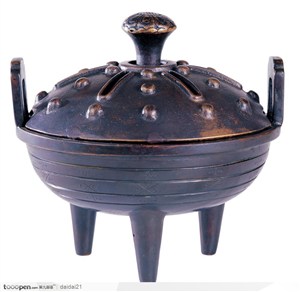 传统工艺-精美的青铜食器鼎