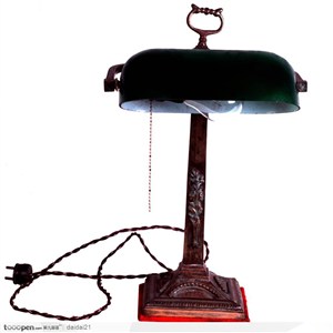 传统工艺-古老的台灯