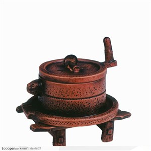 传统工艺-漂亮的铜磨台