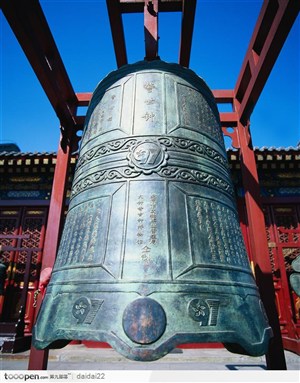 中华传统工艺品-悬挂起来的青铜钟