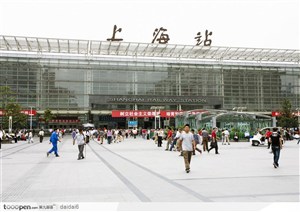 上海风情-上海火车站