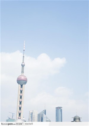 上海人文景观-东方明珠塔