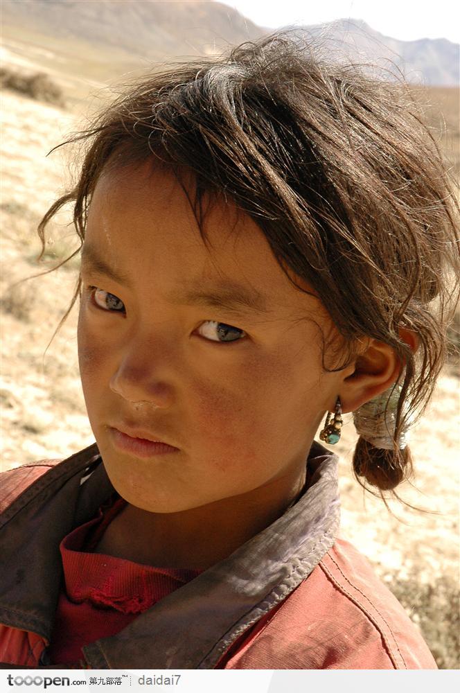 西藏人文风情-西藏的小女孩