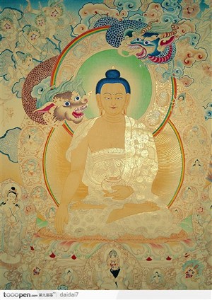 西藏人文风光-佛祖的祥龙