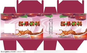 包装设计-四川红果饮料包装