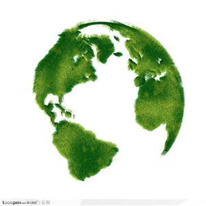 3D概念图片-地球绿洲