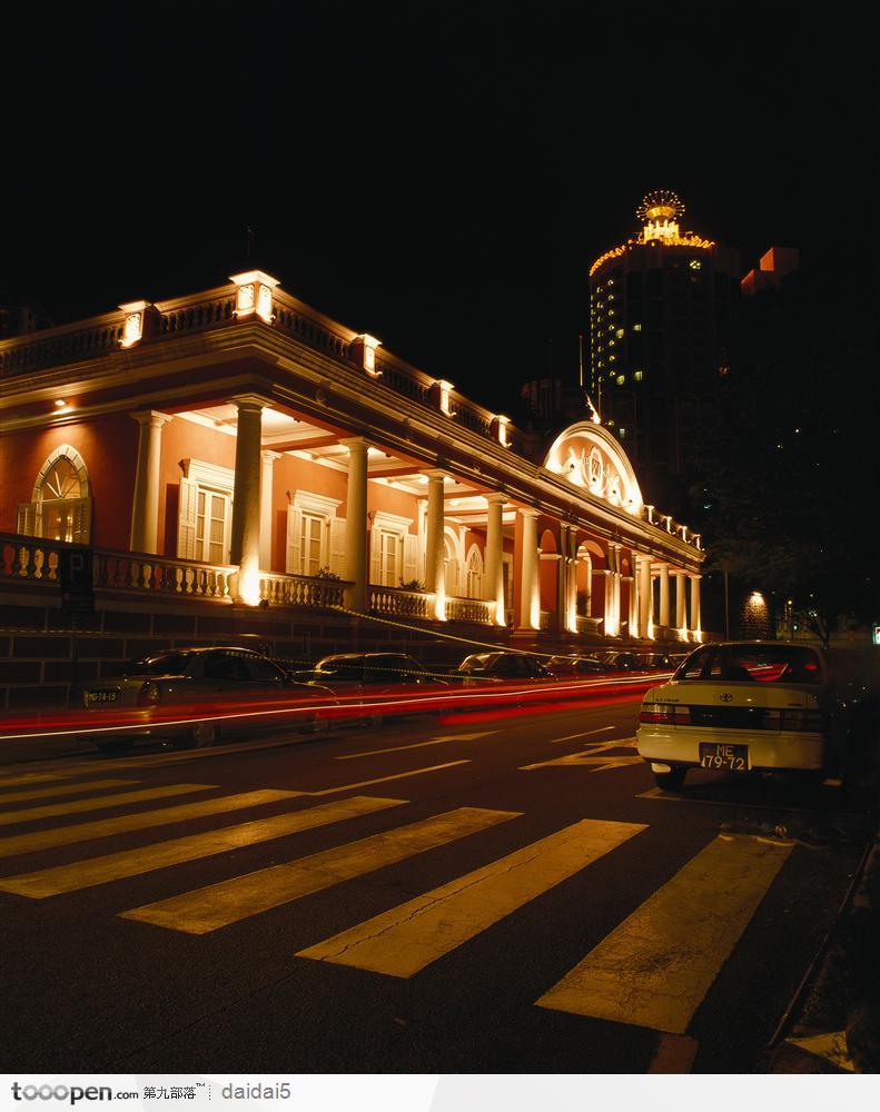 澳门夜景-街道景观