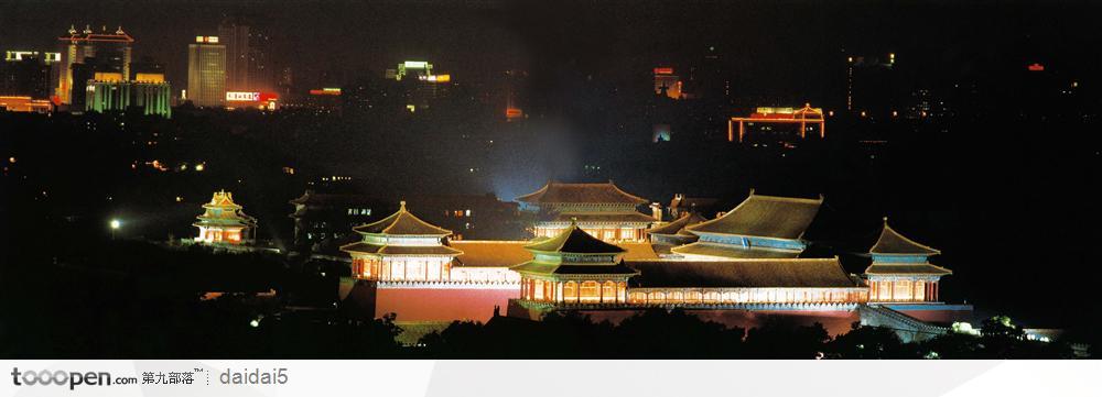 北京夜景-故宫夜景